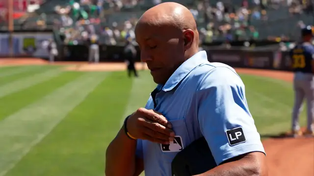 Video thumbnail for CB Bucknor Among 7 MLB Umpires Retiring This Season