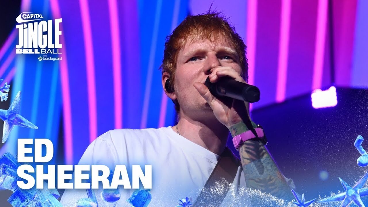 Video thumbnail for Ed Sheeran - Shape Of You (Live at Capital's Jingle Bell Ball 2025) | Capital