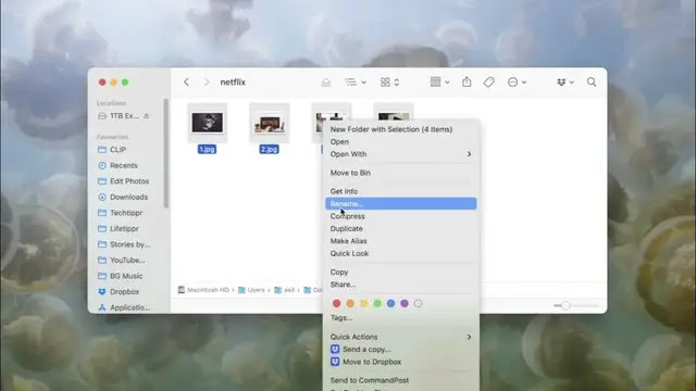'Video thumbnail for How to Rename Multiple Files at Once on Mac'