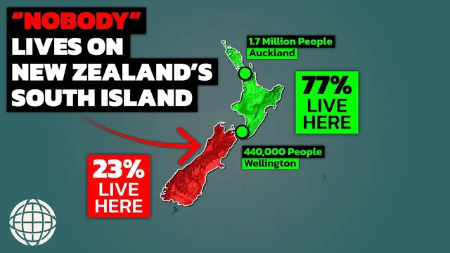 'Video thumbnail for Why So Few People Live On New Zealand's South Island'