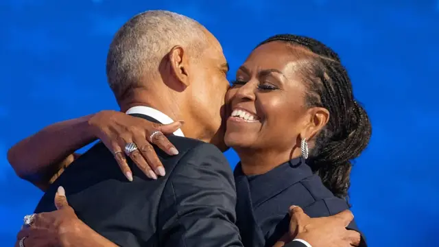'Video thumbnail for Michelle Obama Fires Back At Barack Divorce Rumors (But Makes Revealing Admission)'