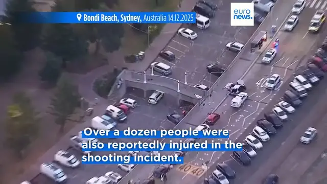 Video thumbnail for Bondi shooting death toll rises to 16, Australian PM denounces 'evil antisemitism'