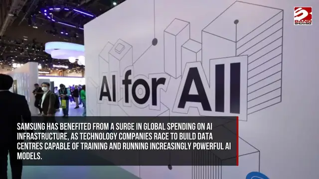 Video thumbnail for Samsung expects profits to boom because of artificial intelligence chip demands.