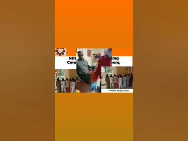 Video thumbnail for NDLEA Invades Wedding Ceremony, Arrests Groom, Guests ~ OsazuwaAkonedo