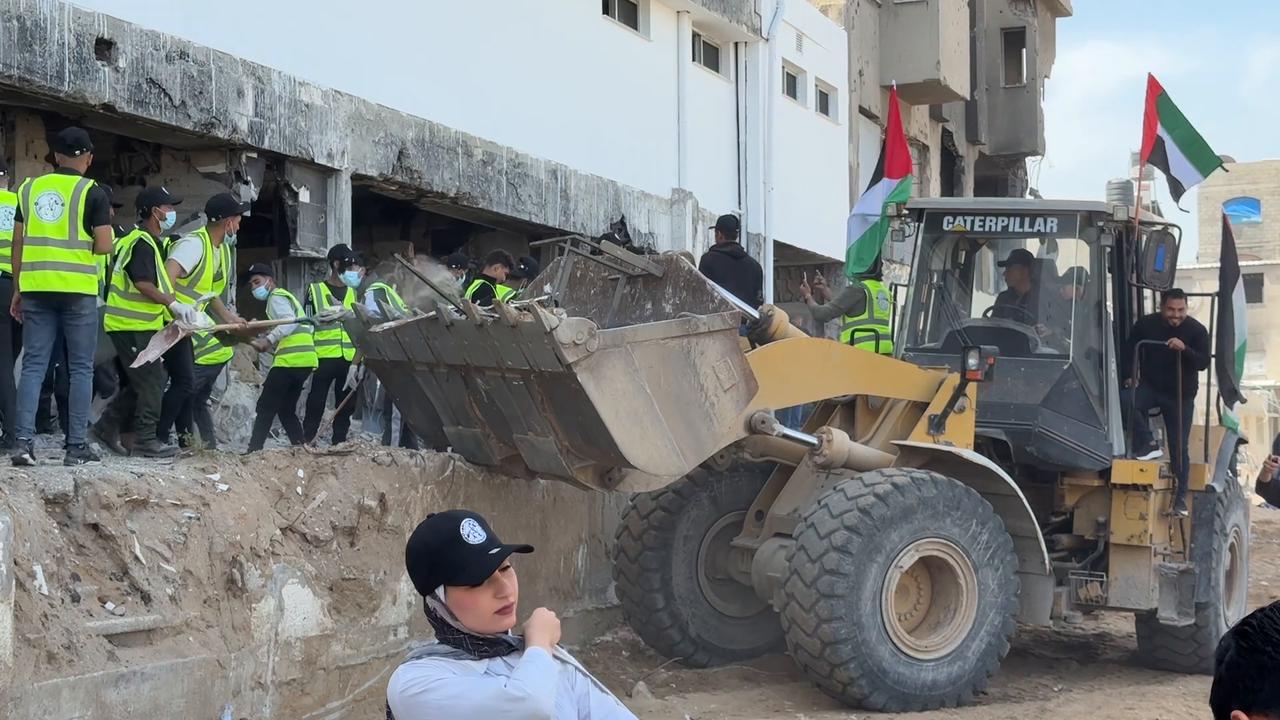 Video thumbnail for Gaza City Al-Shifa Volunteer Work Week 23.