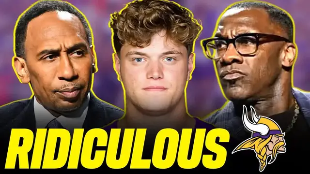 'Video thumbnail for J.J. McCarthy: NFL QB1 Potential - First Take Debate'