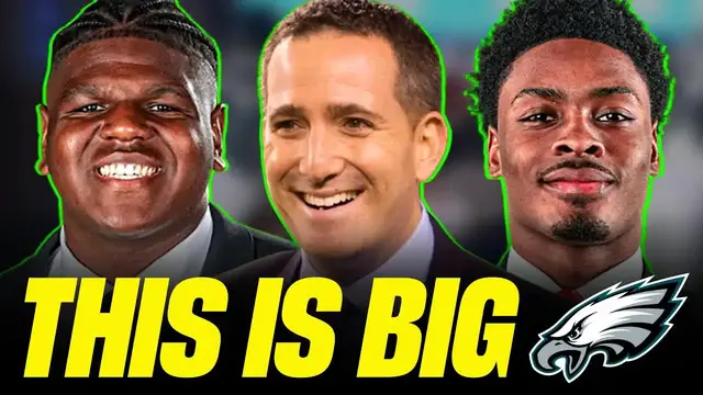Video thumbnail for 2024 NFL Draft: Eagles, Hurts, Wilson & Giants Analysis