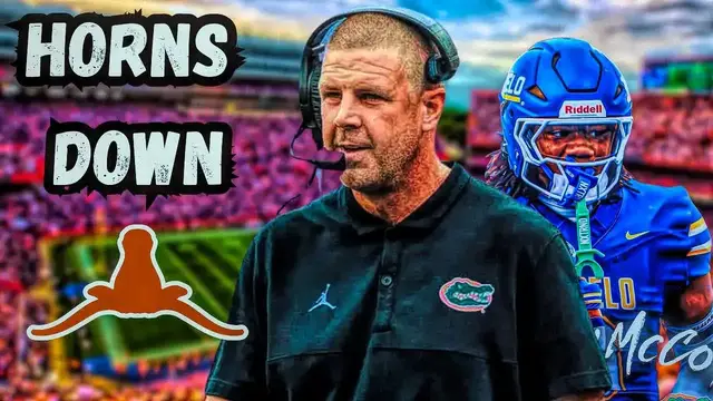 'Video thumbnail for Gators Steer Top Recruit AWAY from Texas, favored to land others'