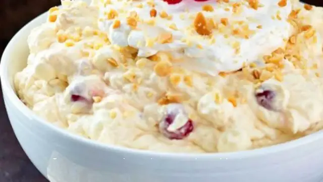 Video thumbnail for Hawaiian Pineapple Coconut Fluff Recipe