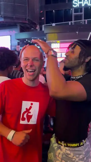 Video thumbnail for Bald Anime Hero Lookalike Spreads Joy in Malta Nightlife