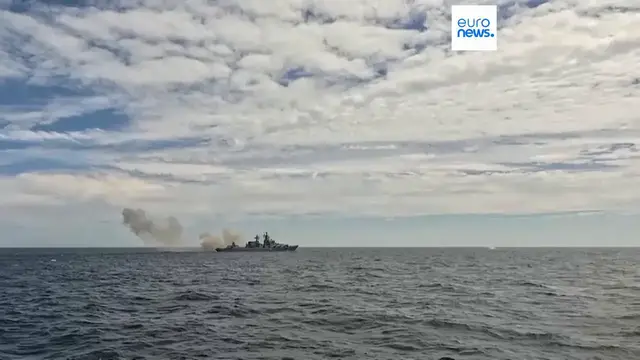Video thumbnail for Russia conducts missile tests on disputed islands as Japan protests drills