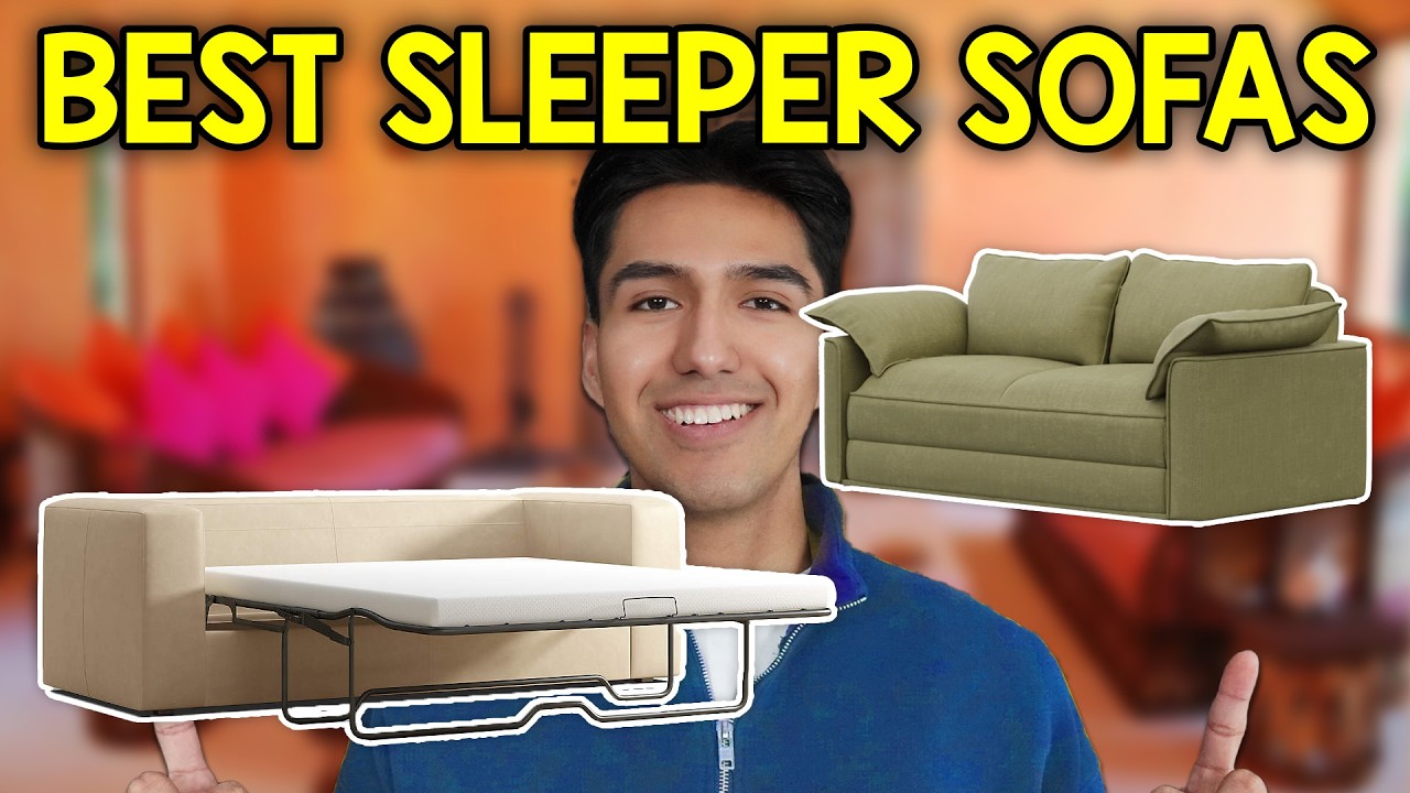 Video thumbnail for 8 Best Sleeper Sofas You Haven't Heard Of In 2026 Actually Comfortable