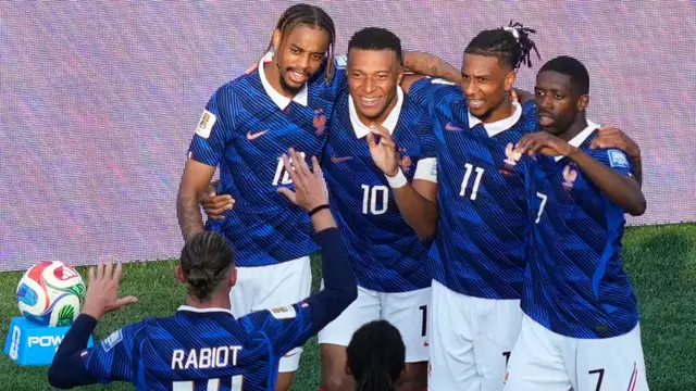 Video thumbnail for World Cup rewind: France cruises into round of 16 after win against Sweden