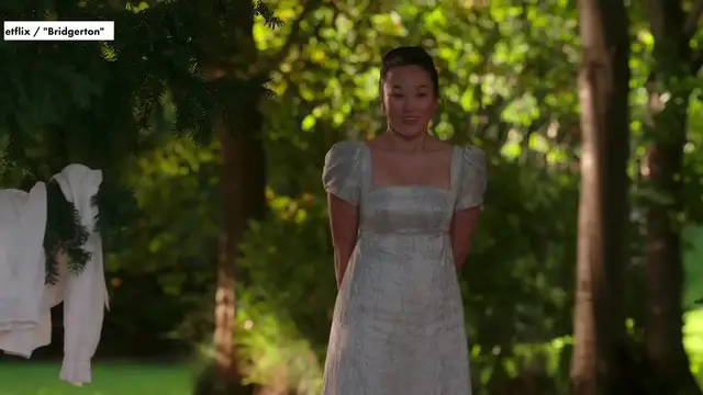 Video thumbnail for 'Bridgerton' Star Luke Thompson Had No Say About Benedict's Trousers In Iconic Lake Scene