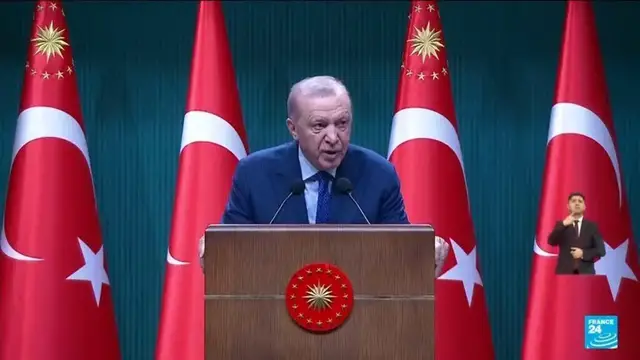 Video thumbnail for Turkey accuses Netanyahu of 'genocide', Israeli PM calls Erdogan 'antisemitic dictator'