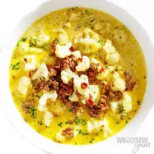 Video thumbnail for Cheeseburger Soup Recipe