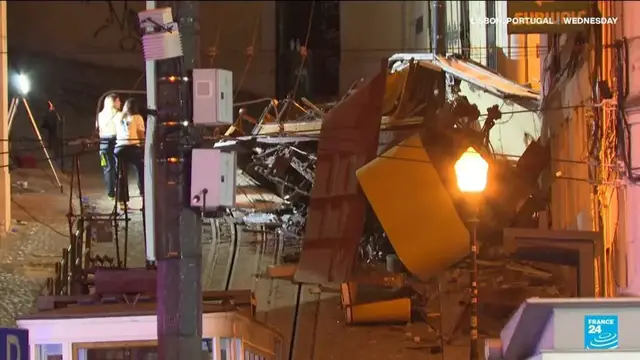 'Video thumbnail for Portugal holds day of mourning after deadly Lisbon funicular crash'