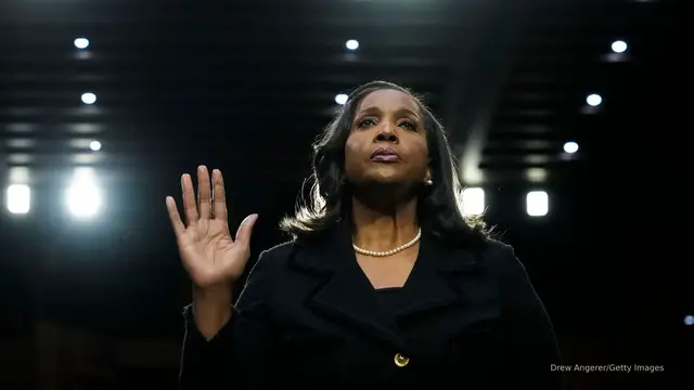'Video thumbnail for Federal Reserve Gov. Lisa Cook sues Trump to keep her job'