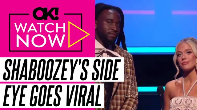 Video thumbnail for 2025 AMAs: Shaboozey Gives Side Eye to Megan Moroney's Comment About the Origins of Country Music - Watch the Shady