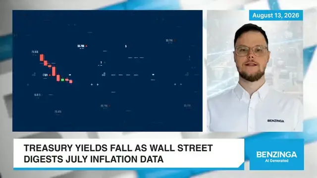 Video thumbnail for Treasury Yields Fall