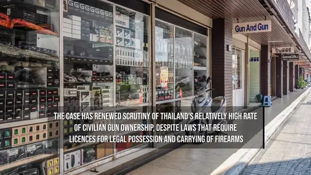 Video thumbnail for Thailand Tightens Gun Controls After Deadly School Shooting.