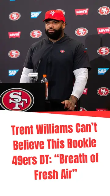 Video thumbnail for Trent Williams Can’t Believe This Rookie 49ers DT: “Breath of Fresh Air”
