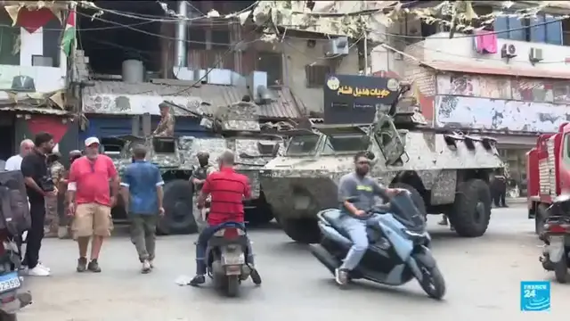 'Video thumbnail for Palestinian factions hand over weapons from Beirut camps'