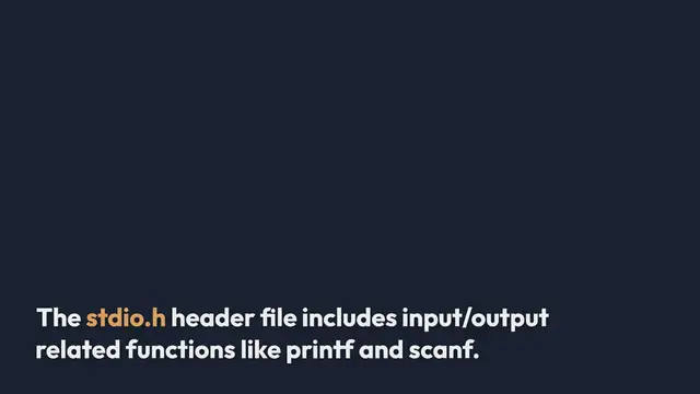 'Video thumbnail for Explanation of Hello World Program with <stdio.h>'