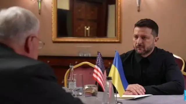 Video thumbnail for Ukraine: Zelensky asks for more Patriot interceptors as civilian deaths hit highest level since 2022