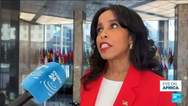 'Video thumbnail for USAID funding cuts: "We are just realigning foreign aid", says the US'