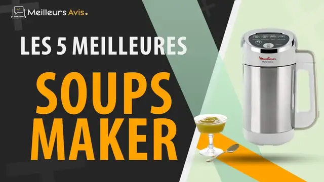 Video thumbnail for ⭐️ MEILLEUR SOUP MAKER - Avis & Guide d'achat (Comparatif 2023)