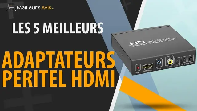 Video thumbnail for ⭐️ MEILLEUR ADAPTATEUR PERITEL HDMI - Avis & Guide d'achat (Comparatif 2022)