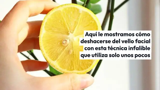 Video thumbnail for Adiós al vello facial, con solo 2 ingredientes puedes eliminar el problema de forma permanente