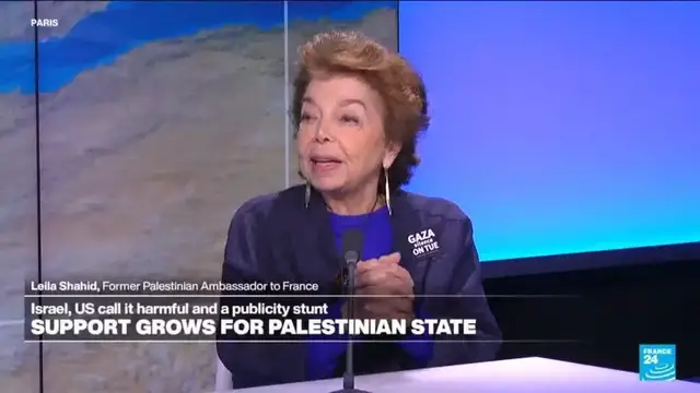 'Video thumbnail for 'Only security for Israel is a Palestinian State': Leila Shahid on Peace, Sovereignty & Path Forward'