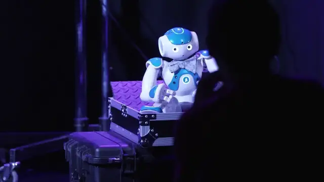 'Video thumbnail for AI takes the stage at Edinburgh Fringe Festival'