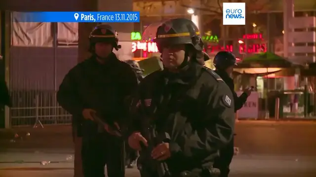 'Video thumbnail for France honours victims of deadly Paris terror attacks 10 years on'