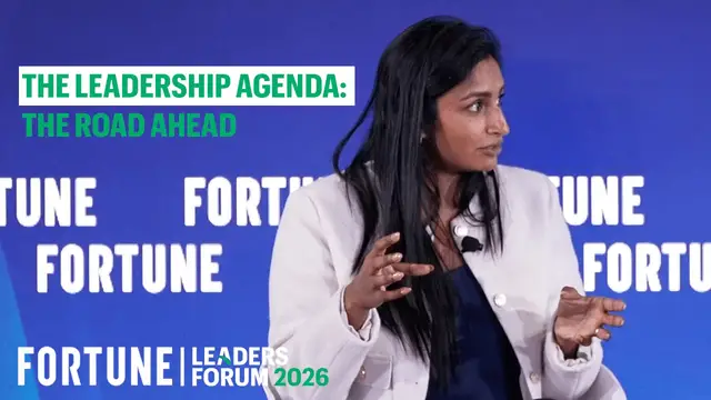 Video thumbnail for The Leadership Agenda: The Road Ahead