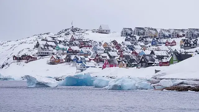 Video thumbnail for Greenlanders voice concern as US renews push to acquire Arctic island