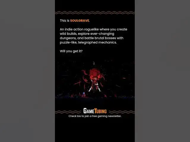 Video thumbnail for This is SOULGRAVE - A character-driven action roguelike