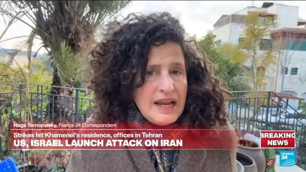 Video thumbnail for US-Israeli military attack on Iran: First casualties in Israel