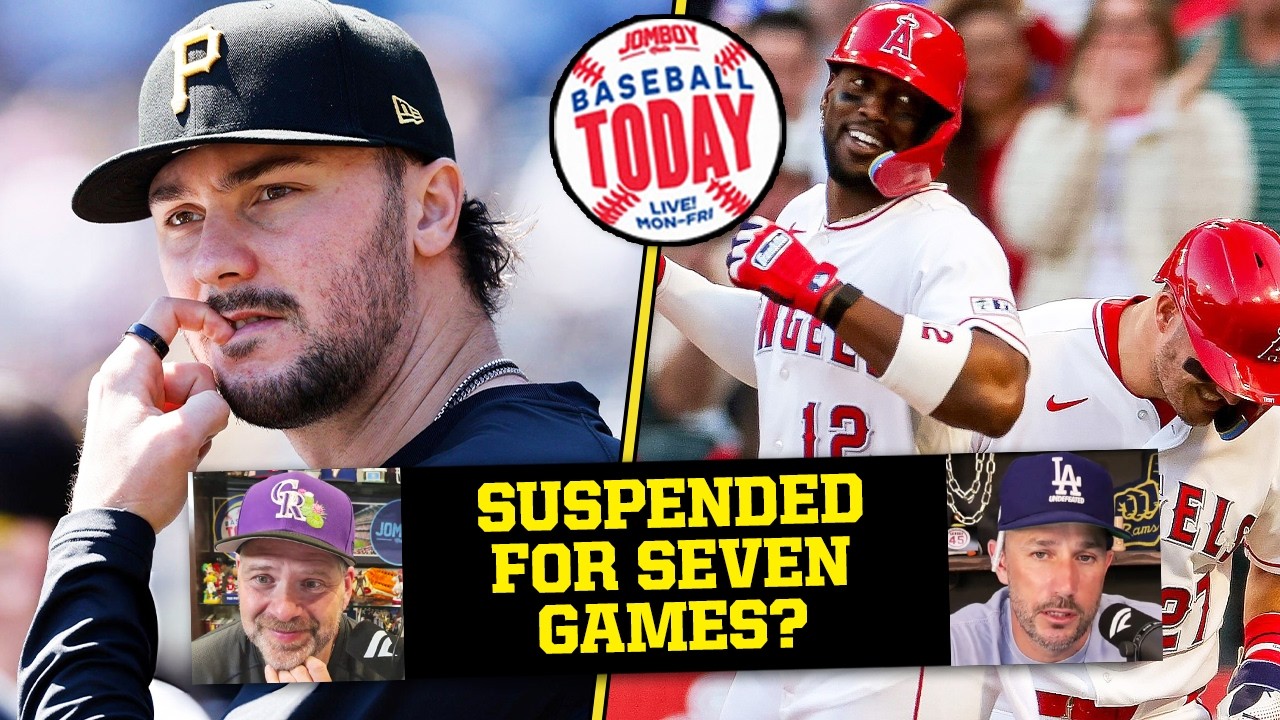 Video thumbnail for Jorge Soler suspended seven games for the brawl? | Baseball Today