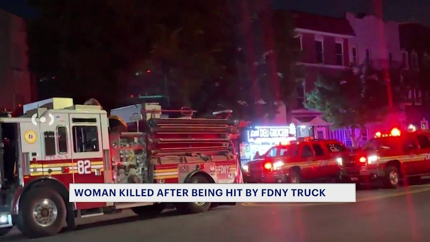 Video thumbnail for Police ID woman fatally struck by firetruck in Morrisania