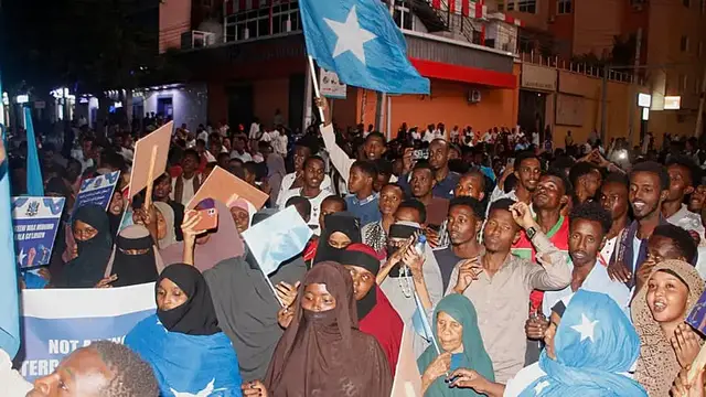 Video thumbnail for Somalis protest Israel’s recognition of Somaliland, vow national unity