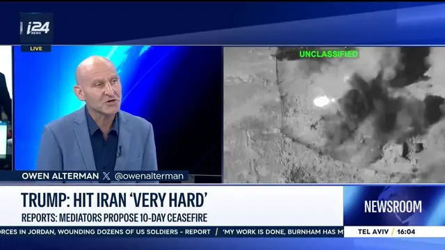 Video thumbnail for Trump: Hit Iran 'very hard' - 9th night of strikes after at least 3 U.S. troops killed