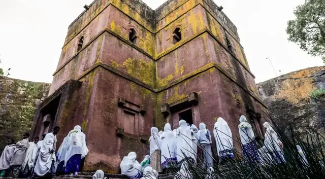 'Video thumbnail for Ethiopia launches global contest to save Lalibela’s ancient churches'