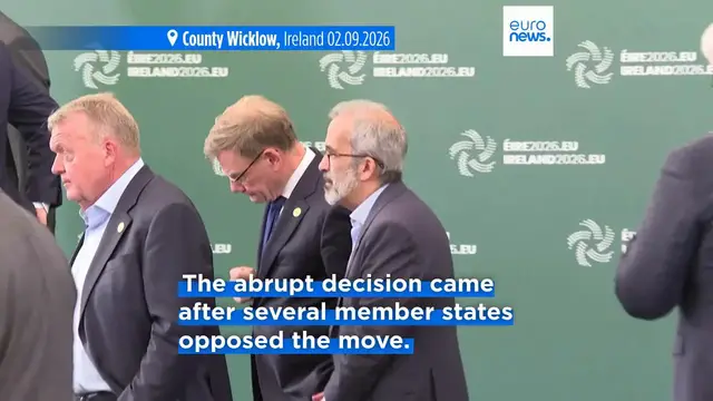 Video thumbnail for EU diplomatic service scraps new high-level defence group amid pressure from member states