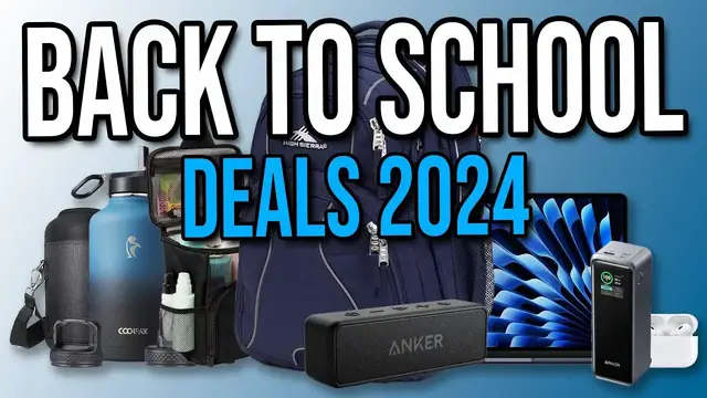 Video thumbnail for Best Last Minute Back to School Online Deals 2024 (College Student)