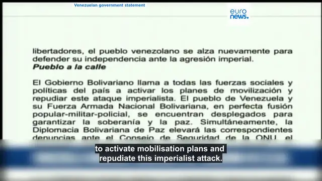 Video thumbnail for Maduro to be brought to New York after Venezuela capture, Trump says