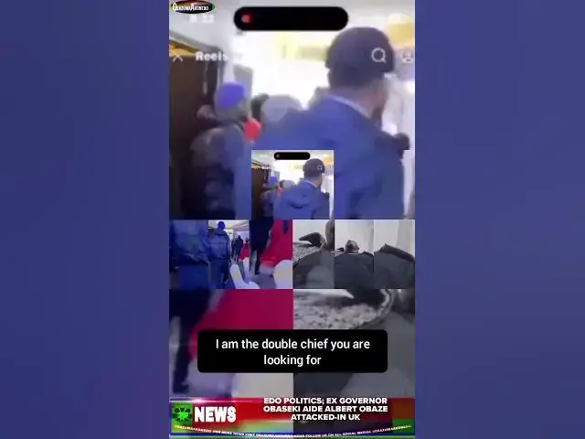 Video thumbnail for Edo Politics; Ex Governor Obaseki Aide Albert Obaze Attacked-In UK