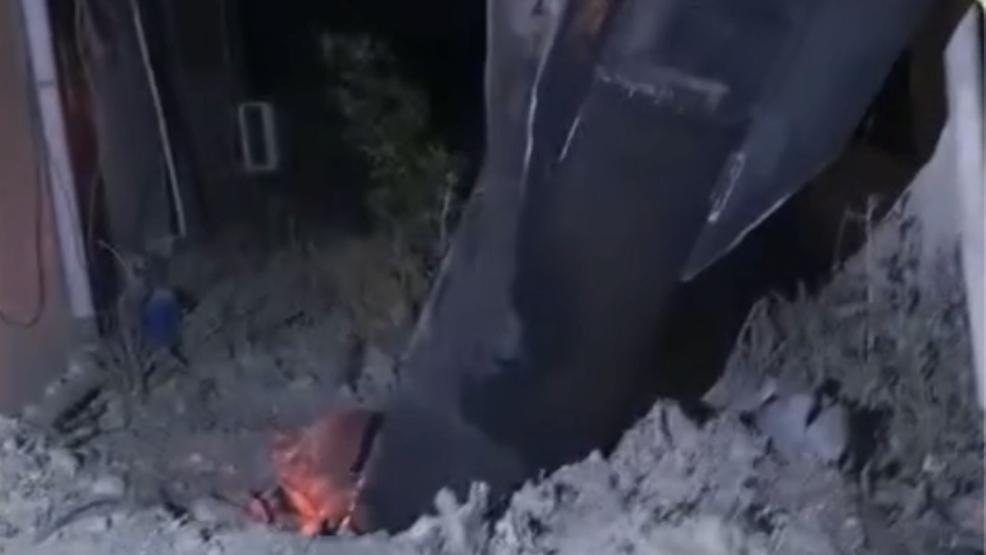 Video thumbnail for Debris reported in Jordan after Iranian missiles intercepted